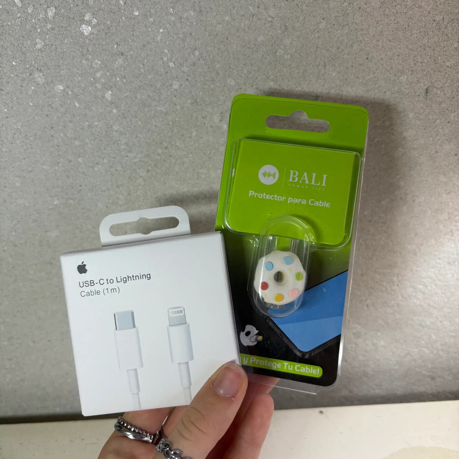 Combo cable + cubre cable